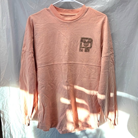 Disney Parks Spirit Jersey Walt Disney World Rose Gold metallic SZ XS NWOT - Picture 13 of 14